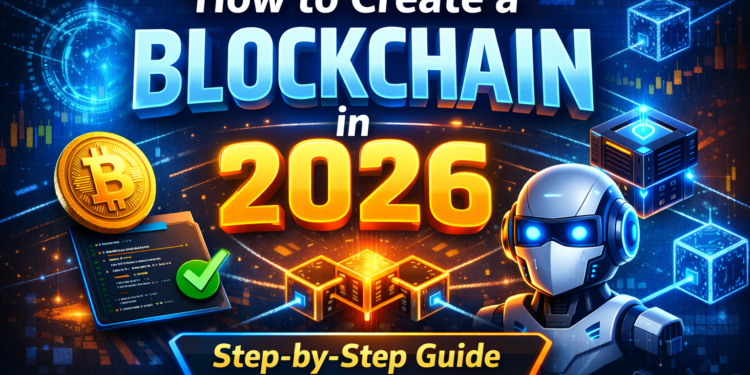 How to Create a Blockchain in 2026 (Step-by-Step Guide)
